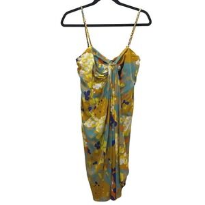 Diane von Furstenberg Edythe Dune Flower Mini Dress 10